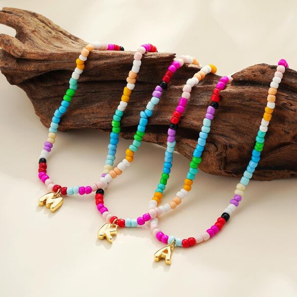 Elegant Initial Pendant Necklace - Adjustable 16+2 Inches for Personalized Style - Picture 7 of 7